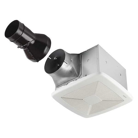 Broan-Nutone RB110 - Ceiling Bathroom Fan, 110 cfm cfm, 4 in Duct Dia., 120 V AC, Energy Star Certified