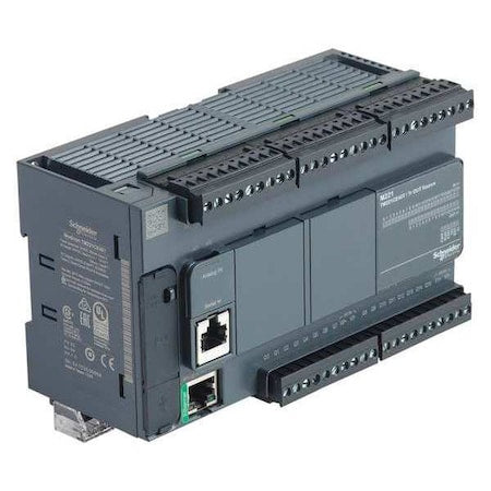 Schneider Electric TM221CE40T - Logic Controller,24 Inputs,16 Outputs,2 GB