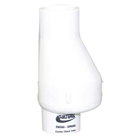 Valterra 200-10 - 1" Slip PVC Spring Swing Check Valve