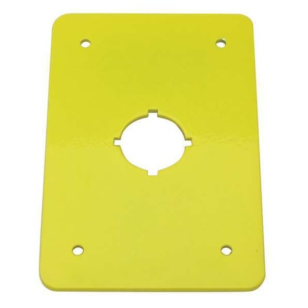 Rees 01004-017 - Switch Plate,22.5mm Switches,Yellow