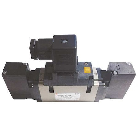 Smc VFR2210-3DZ - Solenoid Air Con Valve,Five-Way,130 psi