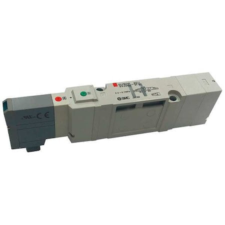 Smc SV3500-6FU - Solenoid Air Con Valve, Five-Way, 72 psi