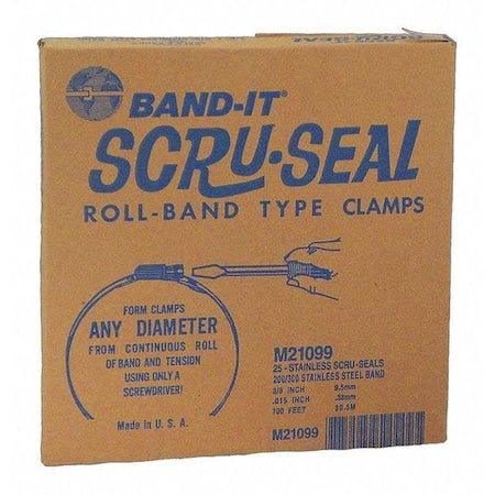 Band-It M21199 - Scruseals And Racks,SS,3",PK10