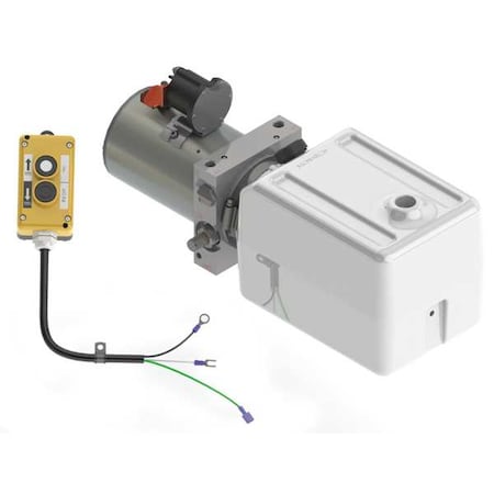Monarch M-3554-0157 - HPU,1 Stage,1 gal.,1.6 k W,2.5 gpm,12 VDC