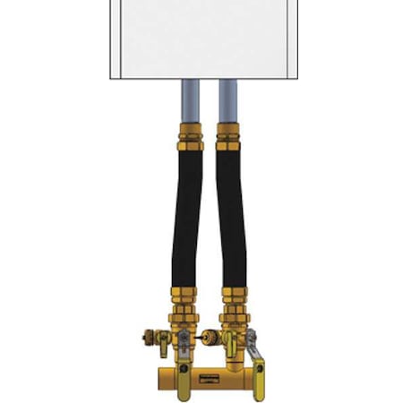 Webstone 5FK4-WIF - Boiler Inst Kit,1in,1in FIP,Dbl Ball Drin