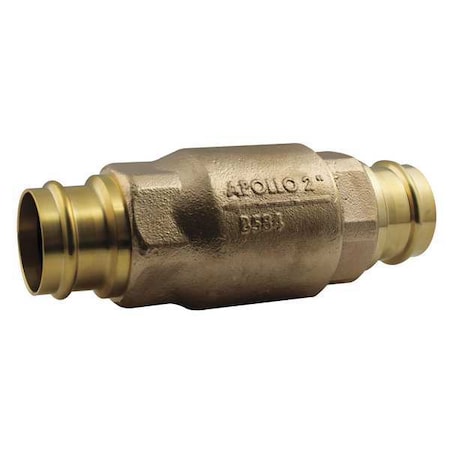 Apollo Valves 61LF10701PR - 1-1/2" Press Lead Free Bronze Ball Cone Check Valve