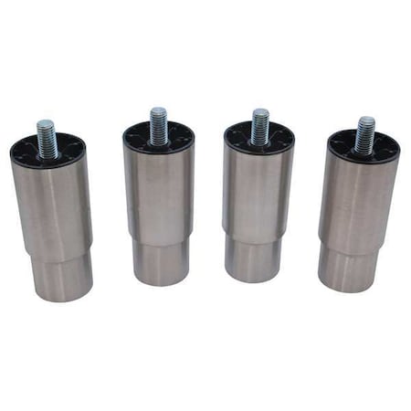 Scotsman KLP8S - Leg Kits, Stainless Steel, 6",PK4