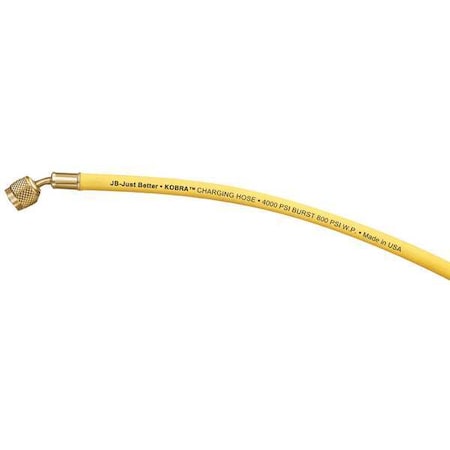Jb Industries CLS-60Y - Charging/Vacuum Hose,Low Loss,60 In,Yel