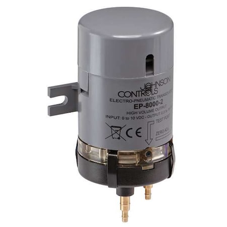 Johnson Controls EP-8000-2 - Electronic Pneumatic Transducer, 5/32 in or 1/4 in Barb