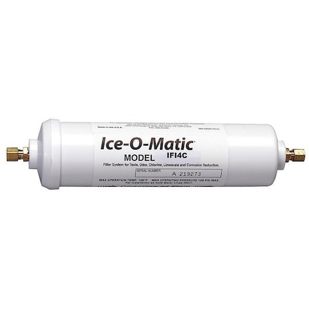 Ice-O-Matic IFI4C - Inline Water Filter,1/4 in. Compression