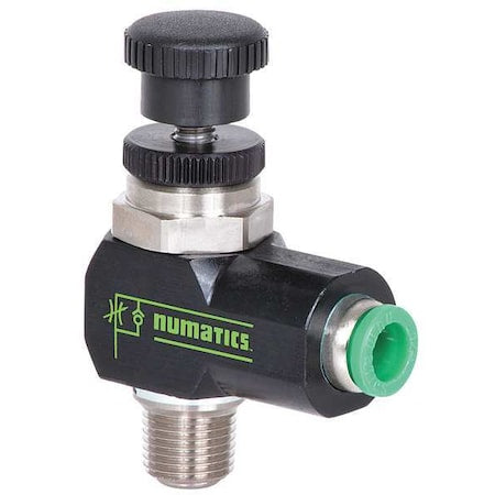 Numatics 0FPTN5 - Swivel,Male 10-32 UNF,5/32" Push In