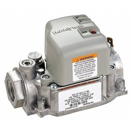 Honeywell Home VR8215T1502 - Gas Valve, NG/LP, Direct, 24 V, 3.0 in wc to 5.0 in wc, Slow Opening, 1/2 in Inlet Size