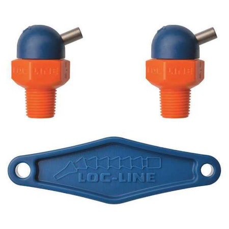 Loc-Line 72019 - Nozzle,CT Style,0.117in.dia,PK2