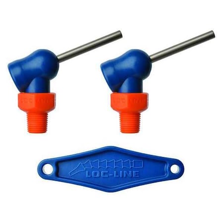 Loc-Line 72047 - Nozzle,XR Style,0.086in.dia,PK2