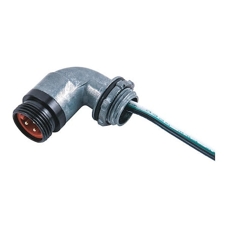 Remke 103U0010MHT - Receptacle,Mini,Hi-Temp,Male,3 P,1 ft.