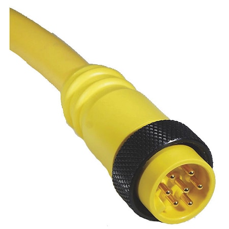 Remke 108B0030AP - Cordset,Mini,PVC,Male,8 Pole,3 ft.