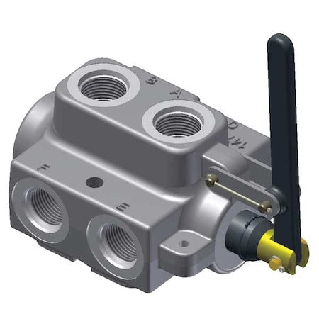 Parker Gresen DS-12 - Double Selector Valve,6 Way,2 Position,SAE
