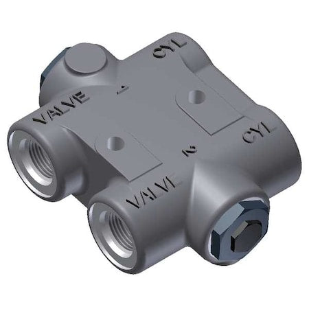 Parker Gresen LO-10-D - Hydraulic Check Valve,25 gpm,Cast Iron