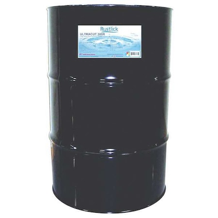 Rustlick 76055 - Cutting Fluid, Ultracut 380 R, 55 gal, Drum, Blue