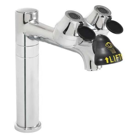 Speakman SEF-2001-8 - Eyewash/Faucet Combination, Faucet Mount, Counter Mounted, 10.0 H., 4.5 W