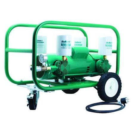 Bullard ICEPUMP11 - Portable Fresh Air Pump,2 HP,115 V,60 psi