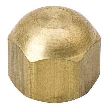 Mueller Industries A 04544 - Access Valve Cap, Brass, 9/16 in L