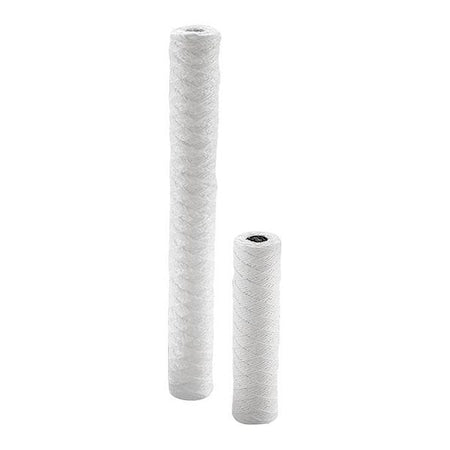 Fulflo E39R10 - String Wound Filter Cartridge, 5 gpm, 1 Micron, 2-7/16" O.D., 10 in H, 6 PK