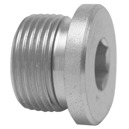 Parker VSTI3/8EDCF - Plug, Carbon Steel, Threaded 3/8 in