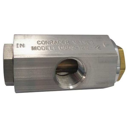 Conrader DBD2-1212 - Discharge Valve, 1/2" NPT, 250 PSI,4cfm