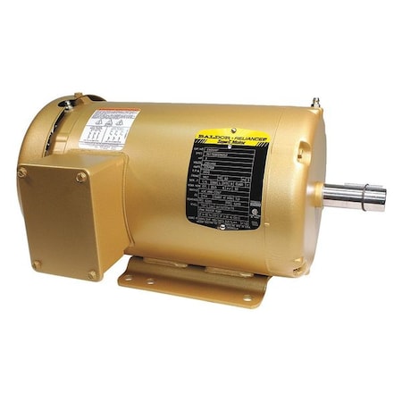 Baldor-Reliance EM3559T - Three-Phase General Purpose Motor, 3 HP, 143 T Frame, 208-230/460 V AC Voltage, 3,450 Nameplate RPM