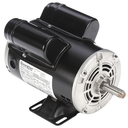 Leeson 056B34D2029 - Air Compressor Motor,1 HP,10.6/5.5-5.3 A