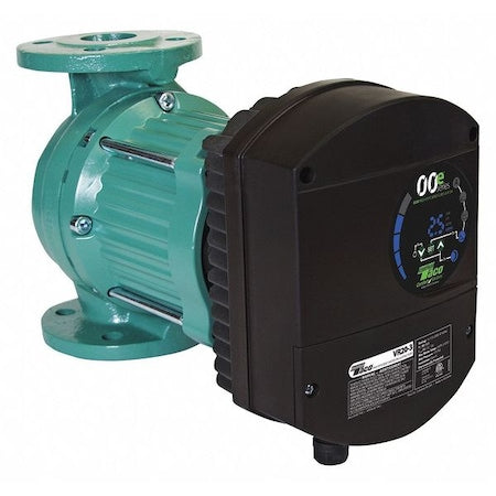 Taco VR25-3 - Hydronic Circulating Pump, 0.054 to 1.496 hp, 230 V, 1 Phase, Flange Connection