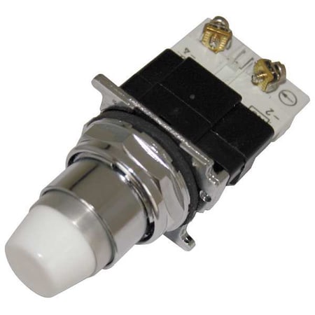 Eaton 10250T397LWD24-1 - Illum Push Button,Full Volt,White,1 NO/1 NC