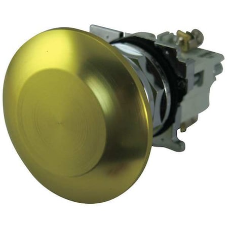 Eaton 10250T174-3 - Mushrm Head Push Button,Non Illum,Yellow,2 NC