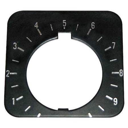 Eaton 10250TR30 - Cutler-Hammer Legend Plate,Rectangular,Black