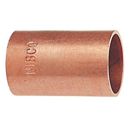 Nibco 601 5/8 - Straight, Copper, Cup 5/8 in, FTG 5/8 in