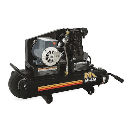 Mi-T-M AM1-PE02-08M - Air Compressor, 8-Gallon, Single Stage