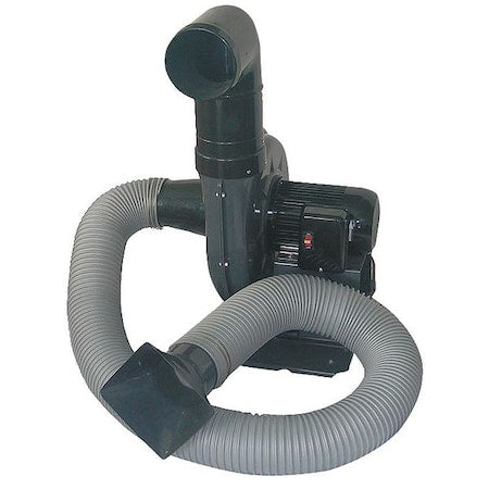 Dayton 3AA22 - Fume/Smoke Exhauster,9 ft L,5in Dia Hose