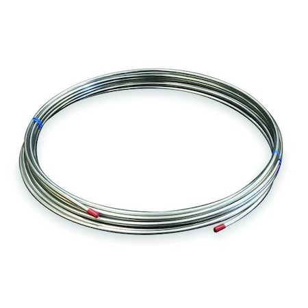 ZUSA-HTM-129 - 1/8" OD x 50 ft. Welded 304 Stainless Steel Coil Tubing
