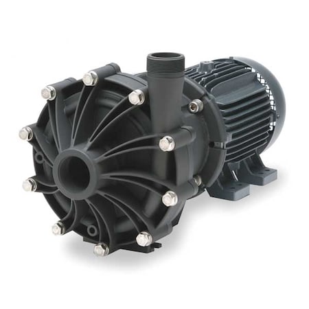 Finish Thompson DB22V22V-T-3-21-M239 - 10 HP PVDF Magnetic Drive Pump 208-230/460 V 2" FNPT