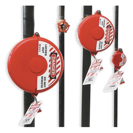 Brady 65562 - Gate Valve Lockout,Fits Sz 5 to 6-1/2