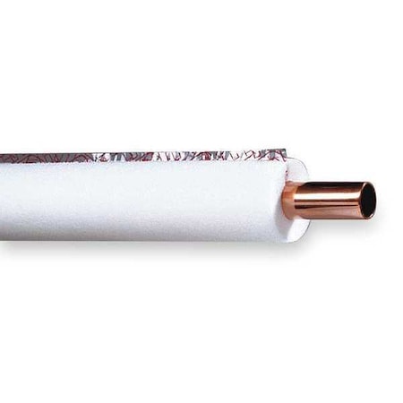 Tubolit WPS05812 - Pipe Insulation, 5/8" OD, 6 ft. L, Polyethylene, 1/2 in Wall