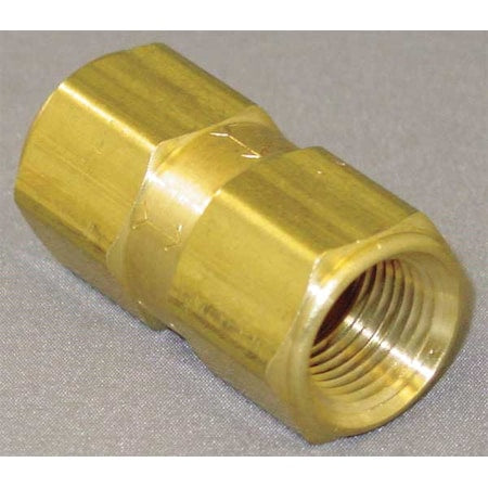 CHK BRS 650-6F6F-B - 3/8" FNPT Brass Poppet Spring Check Valve