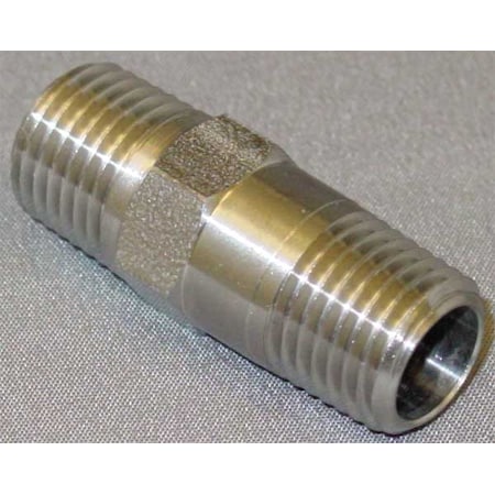 N/A CHK SST 410-4M4M-F - 1/4" MNPT Stainless Steel Piston Spring Check Valve