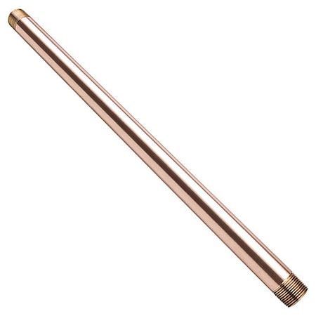 464-720 - 3/4" MNPT x 6 ft. TBE Red Brass Pipe Sch 40