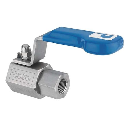 Parker HPBYB8FF - 1/2" FNPT Stainless Steel Ball Valve Inline