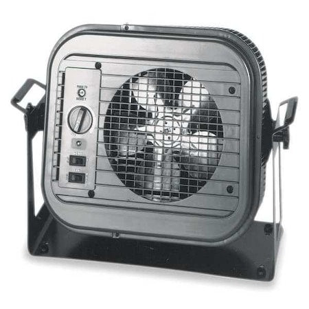 Dayton 4E169 - 5/3.3/3.7/2.5k W Electric Utility Heater, 1-Phase, 240/208 V