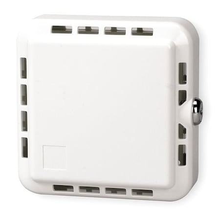 N/A 4E645 - Universal Thermostat Guard, Off-White, Plastic