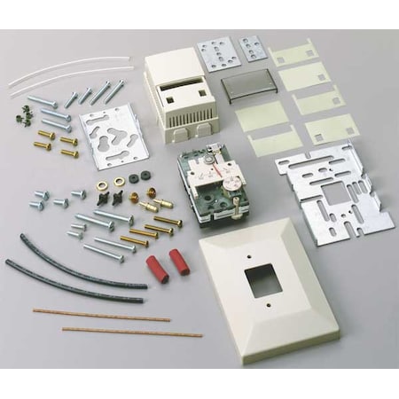 Siemens 192-840 - Pneumatic Thermostat Conversion Kit, Single Temperature, Heating and Cooling, 2 Pipe, Vertical