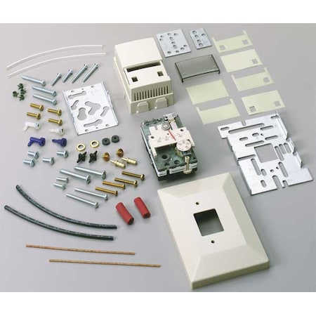 Siemens 192-841 - Pneumatic Thermostat Conversion Kit, Single Temperature, Heating and Cooling, 2 Pipe, Vertical
